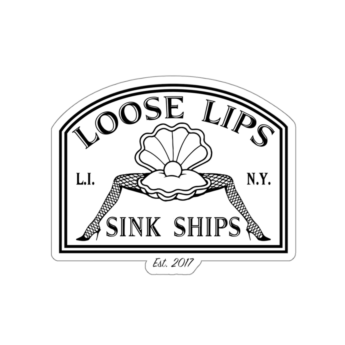 Loose Lips Sink Ships Sticker